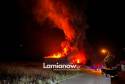 Φωτιά σε εργοστάσιο της Λαμίας που κατηγορήθηκε για την μαζική δηλητηρίαση μαθητών