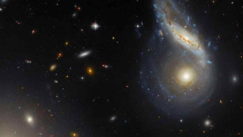 Τερατώδης σύγκρουση δυο γαλαξιών καταγράφει το Hubble – Δείτε φωτογραφίες