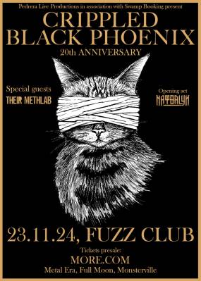 20 years CRIPPLED BLACK PHOENIX | 23.11.24, Fuzz Club | w/ Their Methlab &amp; Ναφθαlyn