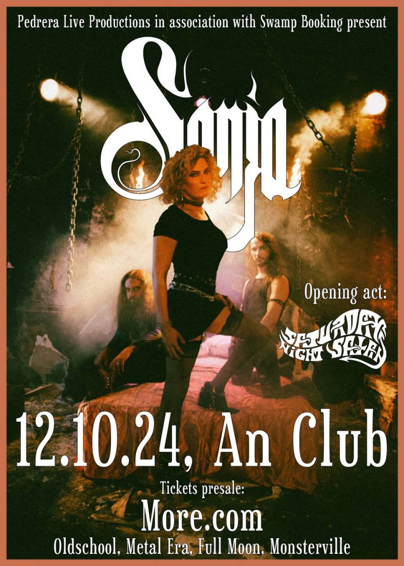 Sonja live in Athens | 12.10.24, An Club | opening act: Saturday Night Satan