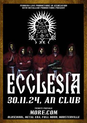 ECCLESIA live in Athens | 30.11.24, An Club
